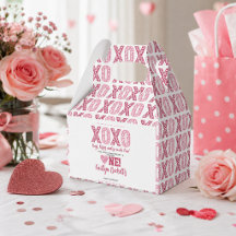 XOXO Abrazos y Besos Cumpleaños 1er Día de San Val
