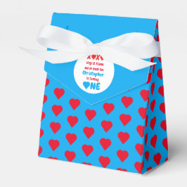 Caja Para Regalos XOXO Abrazos y besos primer cumpleaños