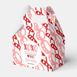 Caja Para Regalos XOXO Hugs & Kisses Valentine's Day 1st Birthday