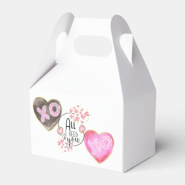 Caja Para Regalos xoxo lindo Valentines Gift Box (Front Side)