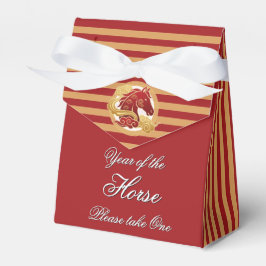 Caja Para Regalos Year of the Horse New Years 3"w x 1.5"l x 3.25"h
