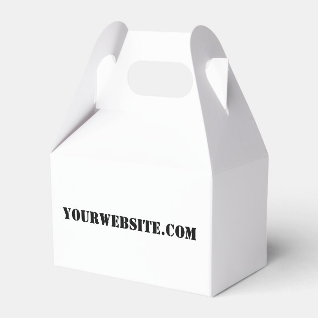 Caja Para Regalos YourWebSite.com (Reverso)