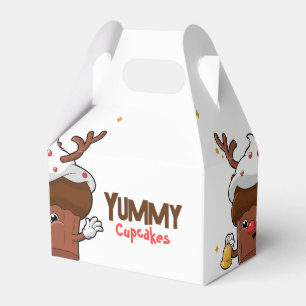 Caja Para Regalos Yummy Cupcakes