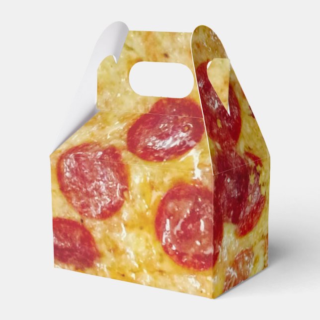Caja Para Regalos Yummy Pepperoni Pizza 4Artie (Reverso)