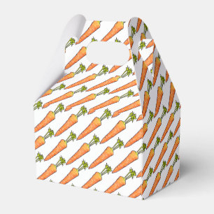 Caja Para Regalos Zanahoria