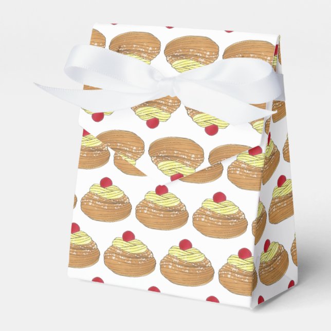 Caja Para Regalos Zeppole Italiano Fried Pastry Bakery Pasticceria (Front Side)