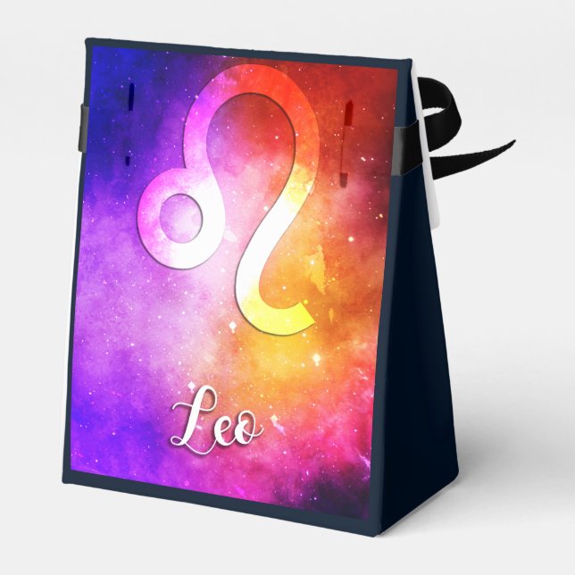 Caja Para Regalos Zodiac : Leo Candy Space (Reverso)