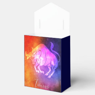 Caja Para Regalos Zodiaco: Colores coloridos del caramelo del tauro