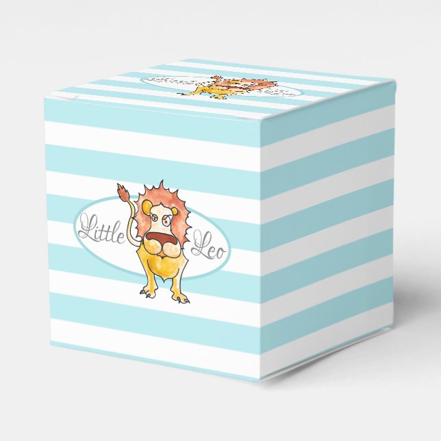 Caja Para Regalos Zodíaco Leo (Costado Anverso)