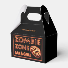 Caja Para Regalos Zombie Bar N Grill FOOD ON GO! Halloween