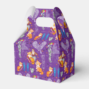 Caja Para Regalos zorro y búho