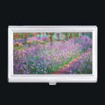 Caja Para Tarjetas De Visita Claude Monet - El jardín del artista en Giverny<br><div class="desc">El jardín del artista en Giverny / Le Jardin de l'artiste a Giverny - Claude Monet,  1900</div>
