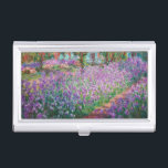 Caja Para Tarjetas De Visita Claude Monet - El jardín del artista en Giverny<br><div class="desc">El jardín del artista en Giverny / Le Jardin de l'artiste a Giverny - Claude Monet,  1900</div>