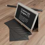 Caja Para Tarjetas De Visita Definición de Diseñador de disfraces - Equipo de C<br><div class="desc">Desde épocas pasadas hasta fantásticos reinos,  celebrar el conjurador de disfraces con este elegante titular de tarjetas de visita. Como Diseñador de disfraces,  su estilo es impecable,  deje que sus tarjetas de visita reflejen esa misma creatividad.</div>
