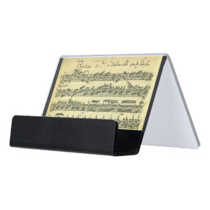 Caja Para Tarjetas De Visita Extractos a solas del manuscrito de la música del