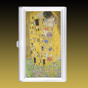 Caja Para Tarjetas De Visita Gustav Klimt - El beso