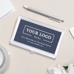 Caja Para Tarjetas De Visita Logotipo comercial personalizado Marca Corporate B<br><div class="desc">Cree su titular de tarjeta profesional de negocios personalizado con su propio logotipo de empresa y texto personalizado. Los titulares de tarjetas de visita con marca de personalizado son excelentes regalos corporativos prácticos para ejecutivos y empleados, y añaden un toque profesional y un valor promocional a la presentación de sus...</div>