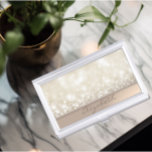 Caja Para Tarjetas De Visita Moderna Moda elegante Girly Bokeh<br><div class="desc">Elegante y glamuroso fondo de bokeh. Un diseño elegante y refinado. La idea de regalo perfecta para ella en cualquier ocasión.</div>