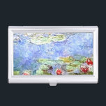 Caja Para Tarjetas De Visita Monet Water Lillies<br><div class="desc">Monet Water Lillies</div>