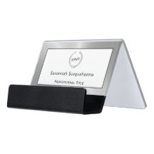 Profesional con logotipo Silver mínimo