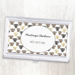 Caja Para Tarjetas De Visita Sesión de Mascota de perro acuarela<br><div class="desc">Perros Labrador Retriever pintados a mano. Ideal para caminantes de perros,  peluqueros de perros,  mascotas y más. Tenga en cuenta que está comprando el producto,  no derechos sobre el diseño. Arte original de Nic Squirrell.</div>
