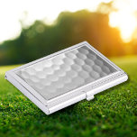 Caja Para Tarjetas De Visita Textura de la bola de golf<br><div class="desc">¡CUATRO! Esta imagen de Golf Ball Dimples es perfecta para todos los amantes del golf.</div>
