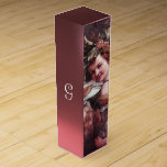 CAJA PARA VINO BACCHUS, GRAPAS Y MONOGRAMA DE VINO BLANCO<br><div class="desc">Clásica obra maestra barroca italiana de Guido Reni.</div>
