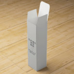 Caja Para Vino Cesta del regalo del vino de la oferta el | de la<br><div class="desc">Caja de regalo del vino de la oferta de la dama de honor para sus amigos más cercanos y más especiales.</div>