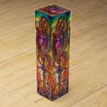 CAJA PARA VINO DURENDAL , MÁGICO Y MISTERIO<br><div class="desc">Pintura de acuarela colorida y vibrante 2009. El origen de la espada no está claro; esta espada indestructible tiene varias procedencias en la Materia de Francia que probablemente fue forjada por Wayland the Smith, quien es comúnmente citado como fabricante de armas románticas. Según la canción de Roland, el ángel de...</div>