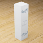 Caja Para Vino Elegancia vintage: Boda floral clásico<br><div class="desc">Elegancia vintage: caja de Boda floral clásica Véase colección coincidente en Nest Store y Nest</div>