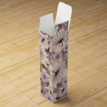 Caja Para Vino Floral de primavera vintage<br><div class="desc">Añada un toque sofisticado a sus regalos con nuestra vintage caja de vino floral. Perfecto para bodas,  cumpleaños,  duchas para bebés y eventos de temática primaveral. Personalízalo para una presentación única y elegante!</div>