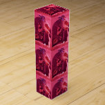 Caja Para Vino FRUTAS DE TEMPORADA -PROSPERIDAD, Fuchsia rosa<br><div class="desc">Uvas colgadas, viñas de uva con cinta azul, libélula y una mariposa Diseño clásico de degustación de vinos. Elegante colección de vida fija creada con reelaboración digital a partir de un arte fino de Flamand, pintura al óleo XVII. Siglo. Este diseño elegante es perfecto para nutricionistas, dietistas, abastecedores, servicio de...</div>