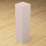 Caja Para Vino moda elegante de color rosa sólido sólido negro mi<br><div class="desc">caja de moda elegante de color rosa sólido oscuro y negro minimalista</div>