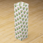Caja Para Vino PHO Comida Vietnamita Chopsticks de fideos de poll<br><div class="desc">El diseño presenta un ilustracion original de un tazón de sopa vietnamita de fideos de pollo con jalapenos y cal, y palillos de madera en un costado. Ideal para tu comida favorita o aficionado a la cocina vietnamita. Este ilustracion de fotos también está disponible en otros productos. También están disponibles...</div>