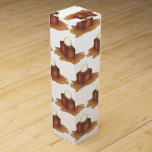 Caja Para Vino Toffee pegajoso Pudding Reino Unido Postre de comi<br><div class="desc">El diseño presenta un original ilustracion de marca de delicioso pudín pegajoso con toffee. Este postre, un clásico de la cocina británica, propone un dulce pastel de dátil ahogado en una salsa de toffee dulce y servido con una cuchara de helado de vainilla. Ideal para una celebración temática de 'vamos...</div>