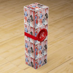 CAJA PARA VINO VIEJO VINO VINEYARD DE GRIPE, MONOGRAMA DE SELLO D<br><div class="desc">Antigua miniatura medieval francesa de degustación de vinos con trajes elegantes. .Este diseño elegante es perfecto para nutricionistas,  dietistas,  abastecedores,  servicios de comida,  preparación o restaurante,  catering,  industrias vinícolas.</div>