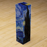 Caja Para Vino Vincent Van Gogh - La noche estrellada<br><div class="desc">La noche estrellada / La nuit etoilee - Vincent Van Gogh en 1889</div>
