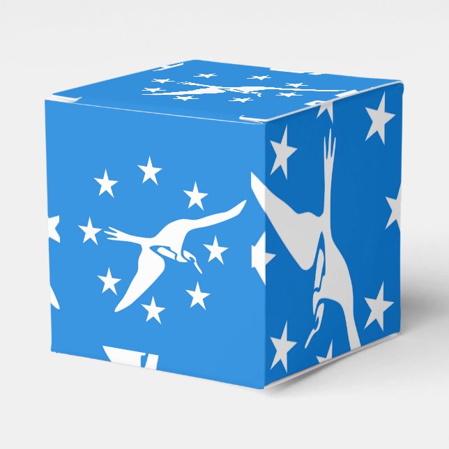 Caja patriótica con bandera de Corpus Christi (Costado Anverso)