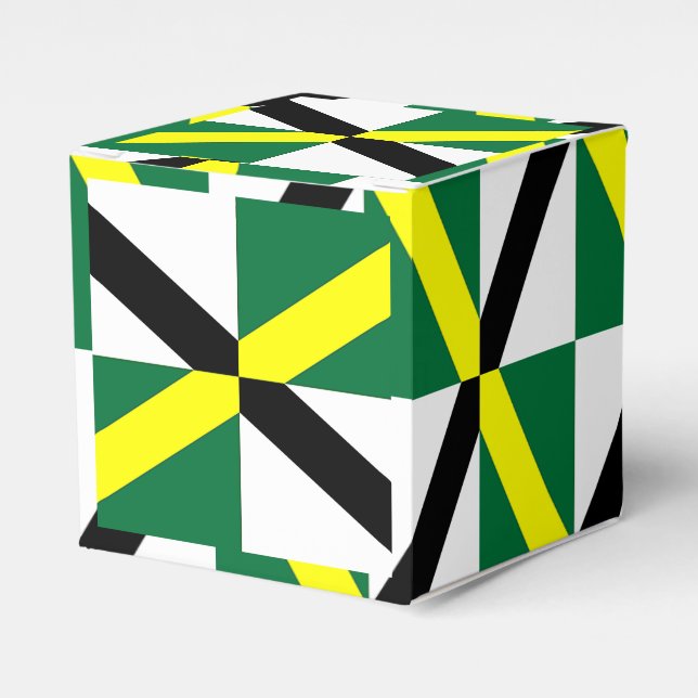 Caja patriótica con bandera de Monterrey (Costado Anverso)