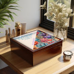Caja personalizada de Keepsake para joyas personal<br><div class="desc">Tu joyería,  tu camino. Sube tus propias imágenes,  agrega tu propio texto o usa cualquiera de las imágenes y textos disponibles en nuestro sitio web. ¡Sé creativo!</div>