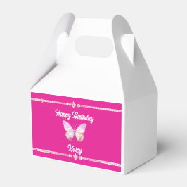 Caja personalizada de preferencia de papel de mari