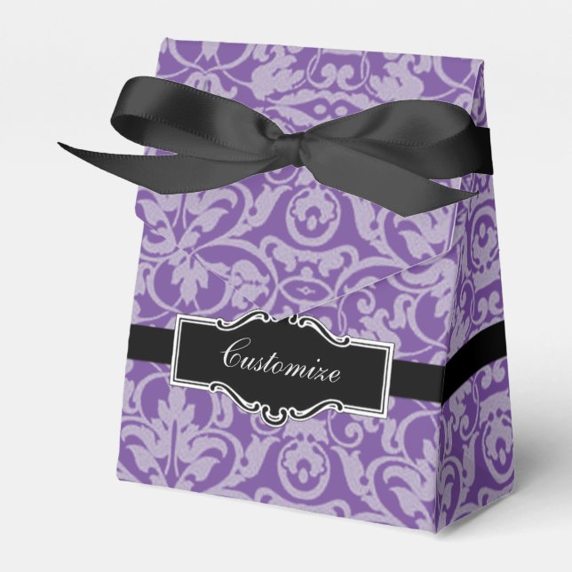 Caja personalizada del Favor de la Tienda de Damas (Front Side)