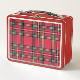 Caja Retro de Comida Repleta Roja