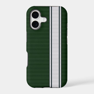 Caja verde y blanca del iPhone 5 de la raya de la