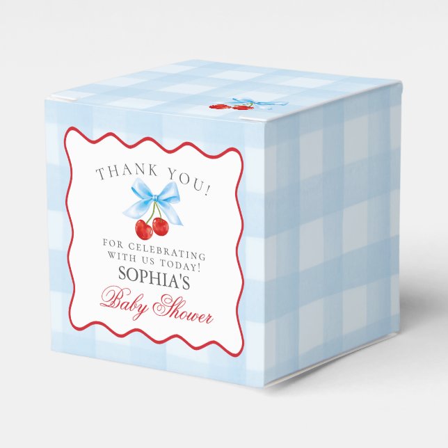 Cajas Baby Shower Favorita Cherry Sweet Blue Coque (Costado Anverso)