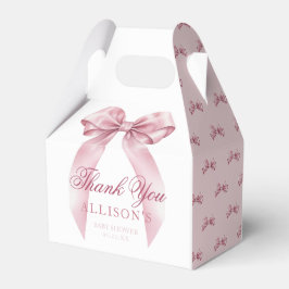 Cajas Baby Shower Favorita Coquette Bow - Pin Eleg