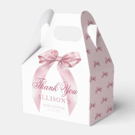 Cajas Baby Shower Favorita Coquette Bow - Pin Eleg