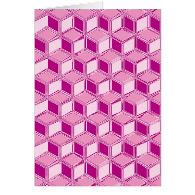 Cajas cromadas 3d - rosa fucsia (Frente)