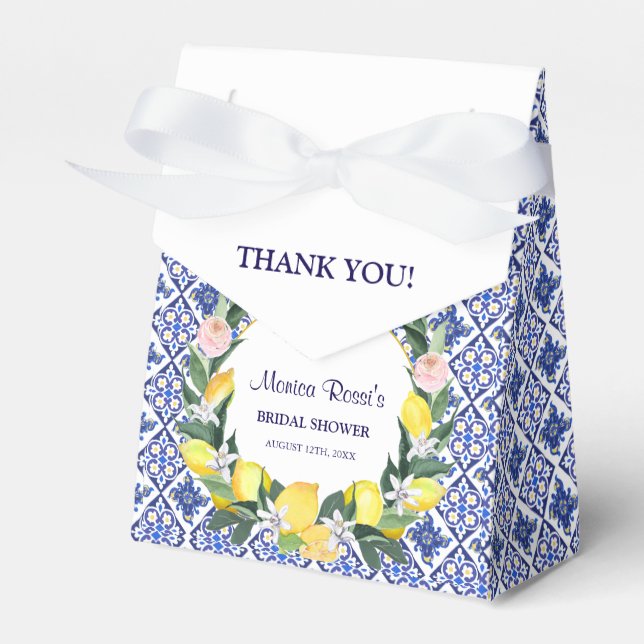 Cajas de agradecimiento para despedida de soltera  (Front Side)