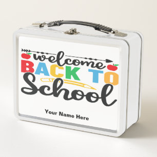 Cajas de almuerzo metalizado Personalizados person